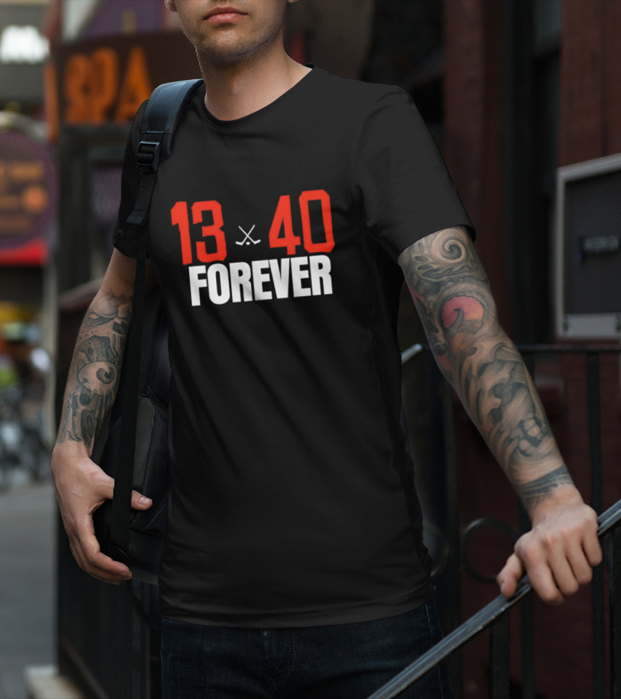 Johnny Gaudreau Hockey 13 40 Forever T-Shirt