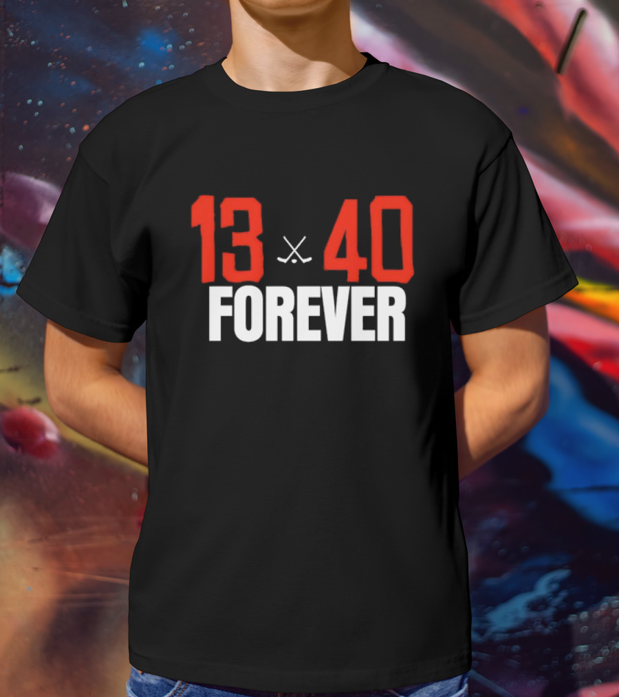 Johnny Gaudreau Hockey 13 40 Forever T-Shirt
