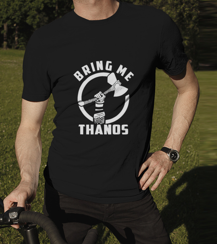 Bring Me Thanos Hammer Circle Marvel Reference T-Shirt