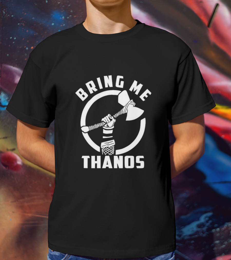 Bring Me Thanos Hammer Circle Marvel Reference T-Shirt