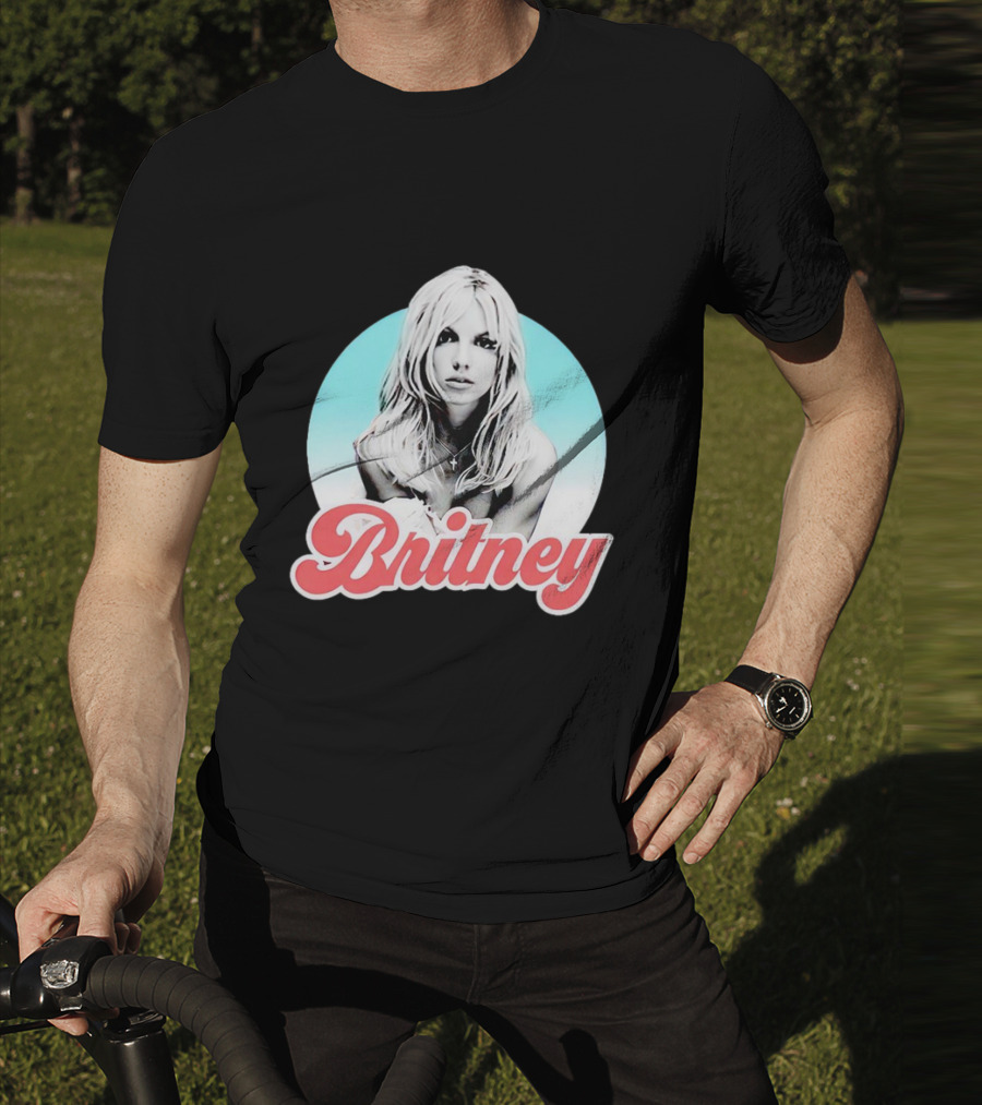 Britney Spears Retro Style Bootleg Fan T-Shirt