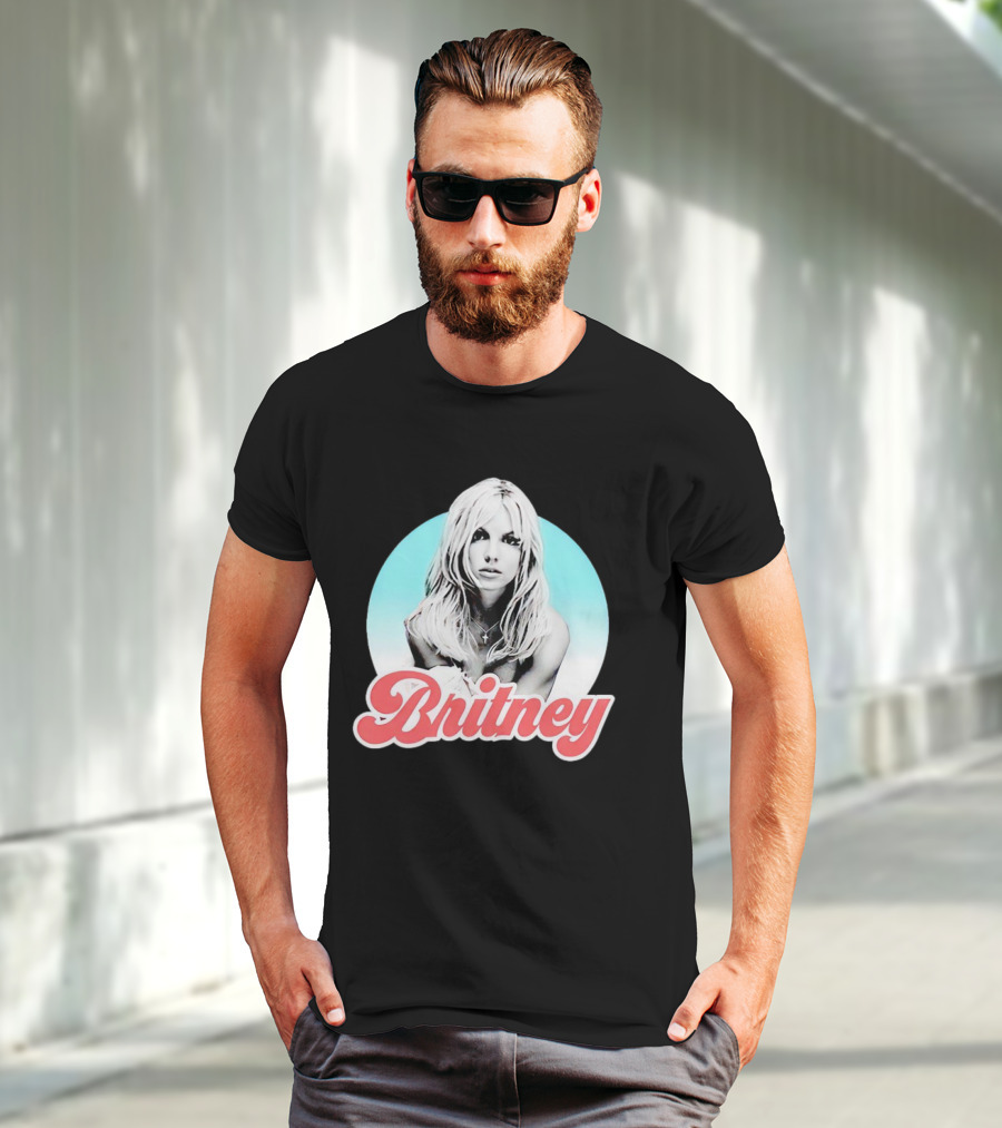 Britney Spears Retro Style Bootleg Fan T-Shirt