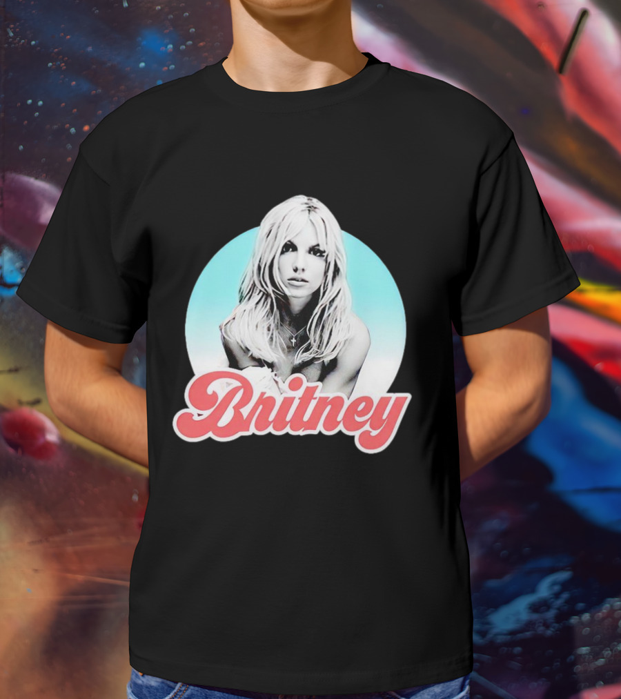 Britney Spears Retro Style Bootleg Fan T-Shirt
