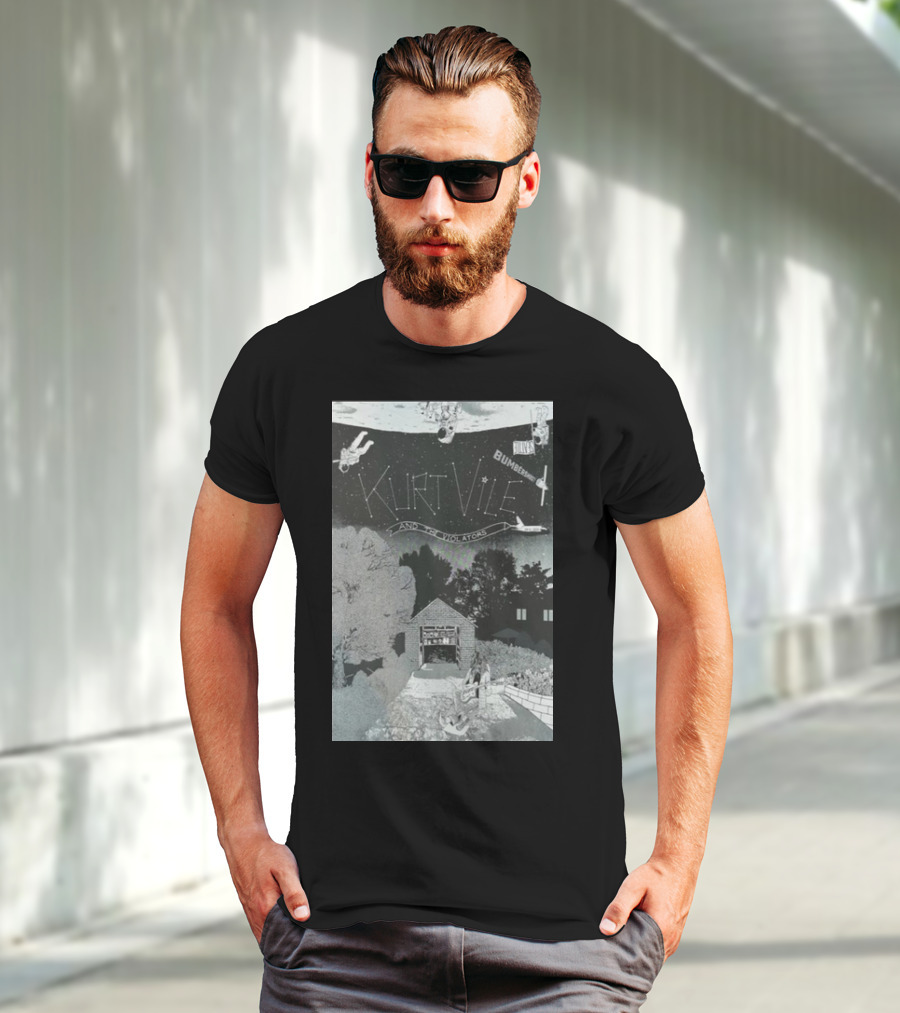 Kurt Vile And The Violators Bumbershoot Festival Seattle Center Sep 1 T-Shirt