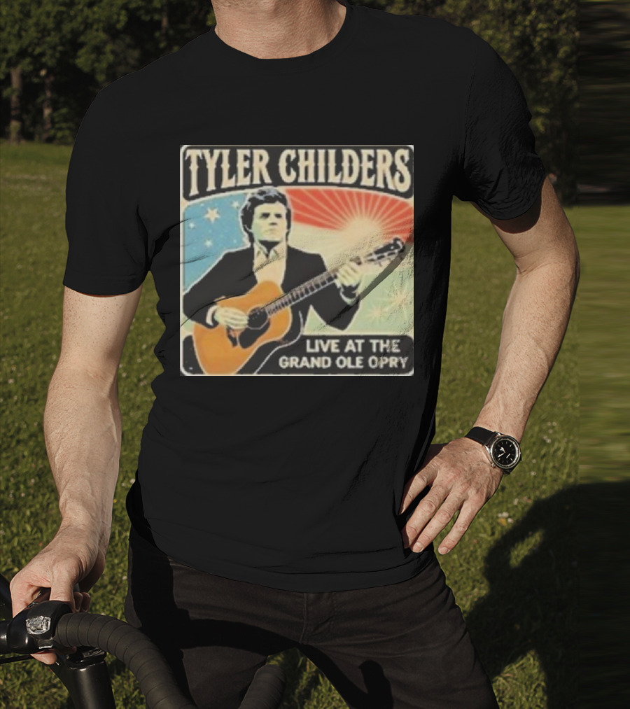 Tyler Childers Live Performance With Guitar At The Grand Ole Opry Iconic Event T-Shirt