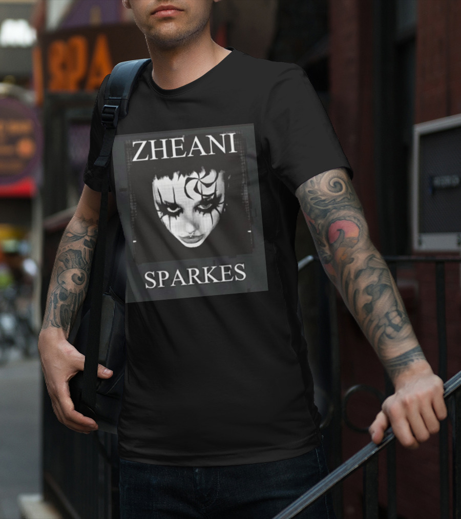 Zheani Sparkes Classic Dark Intense Expression T-Shirt