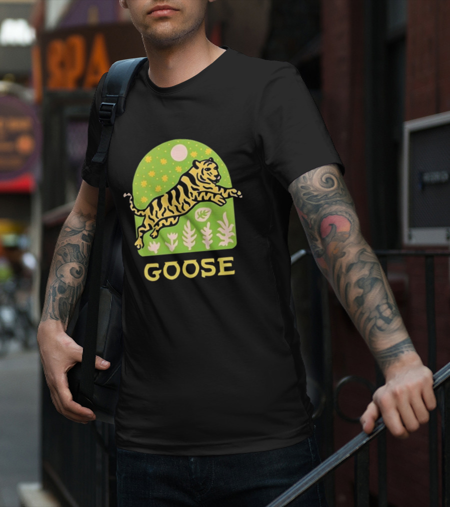 Goose Tiger Night Sky Festival Tour T-Shirt