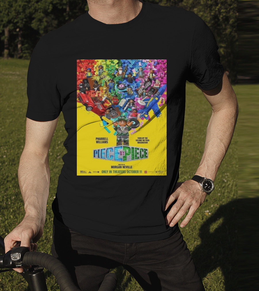 PHARRELL WILLIAMS PIECE BY PIECE TURN UP THE VOLUME OF YOUR IMAGINATION RELEASING IN THEATERS OCTOBER 11 T-Shirt