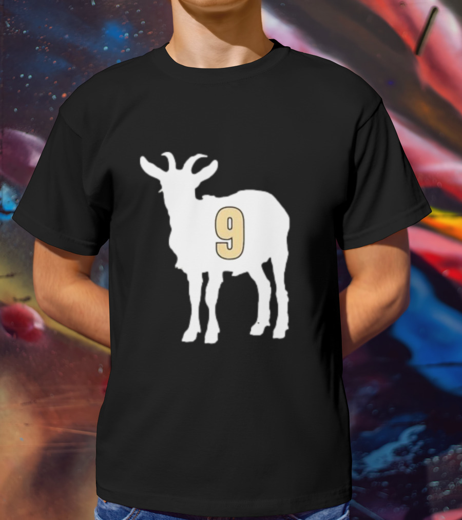9 GOAT Joe Burrow LSU Tigers T-Shirt