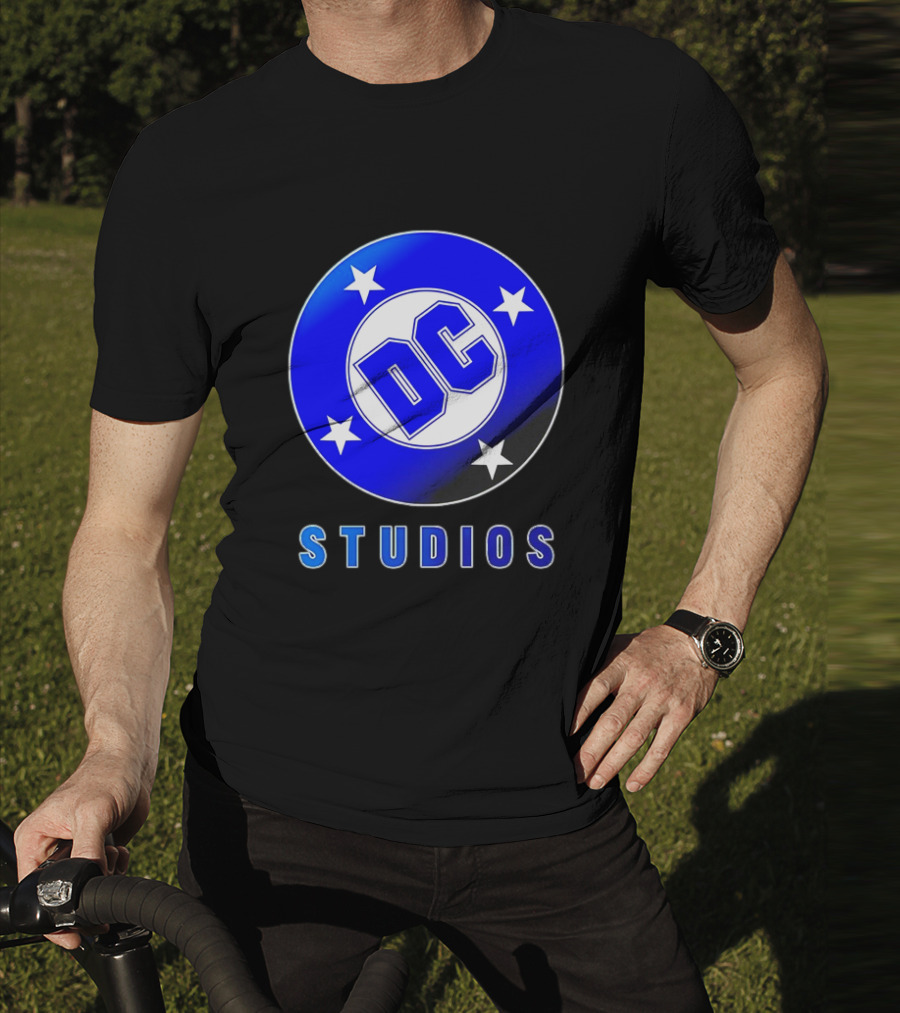 James Gunn DC Studios Logo With Stars T-Shirt