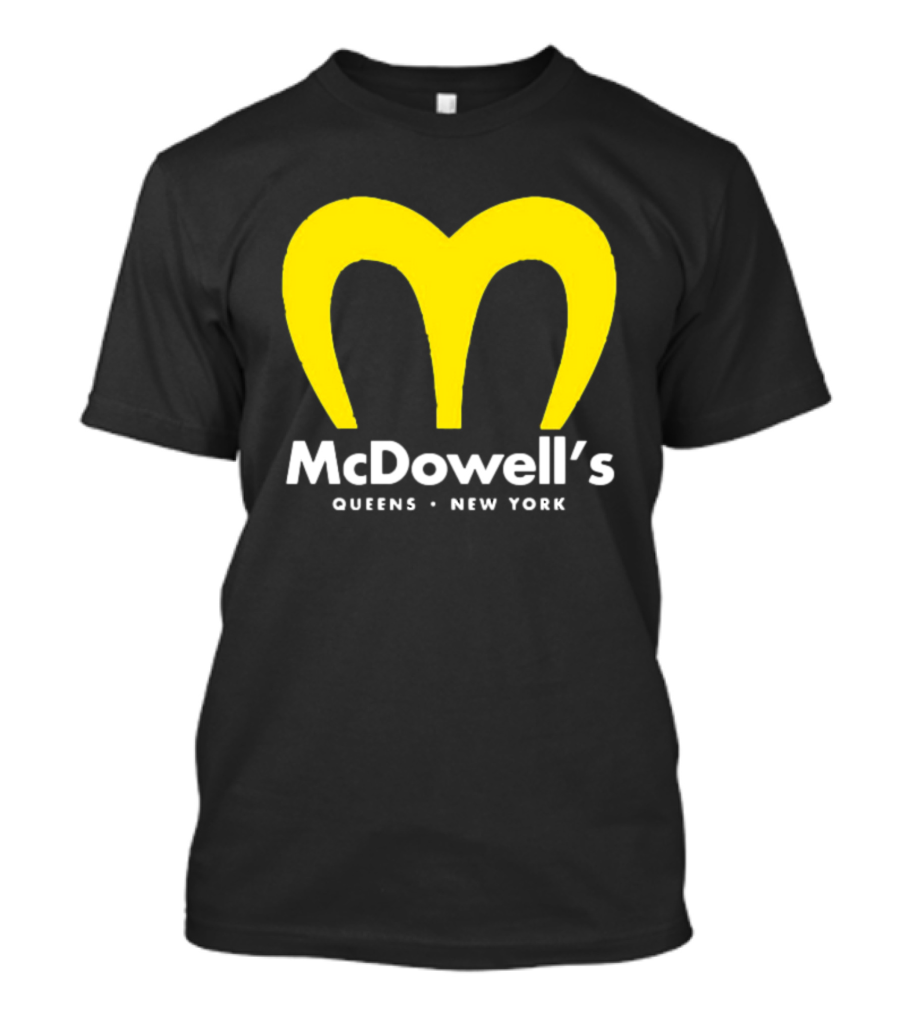 McDowell’s Queens New York Logo Yellow Arch T-Shirt