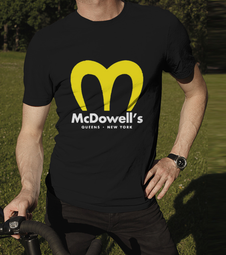 McDowell’s Queens New York Logo Yellow Arch T-Shirt
