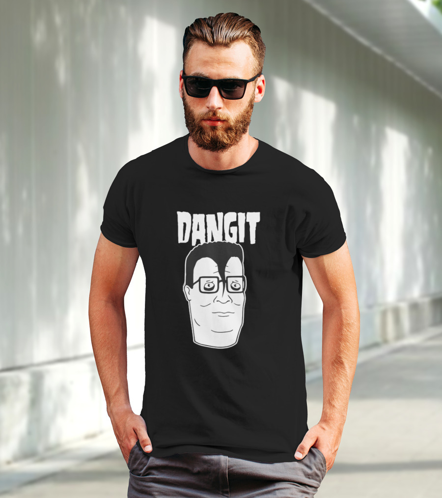 Hank Hill Danzig Mashup Dangit Face T-Shirt