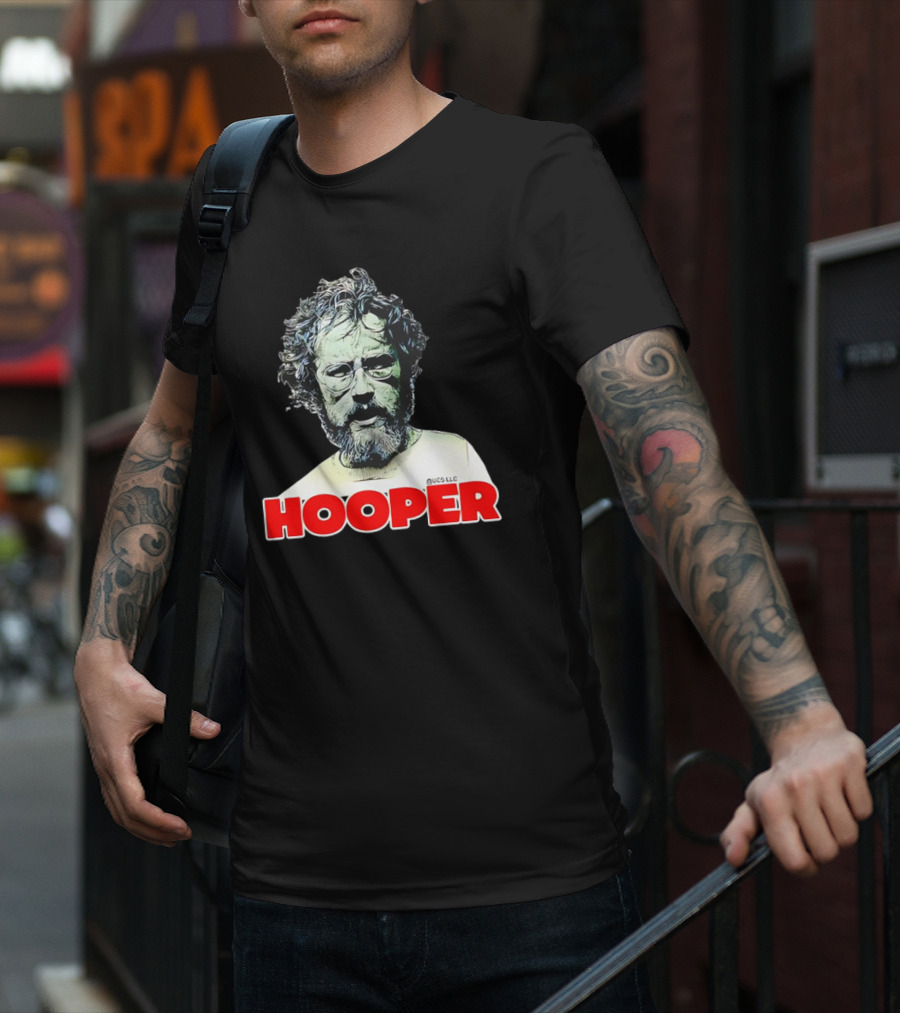 Jaws Movie Hooper 80s Horror Iconic Character T-Shirt