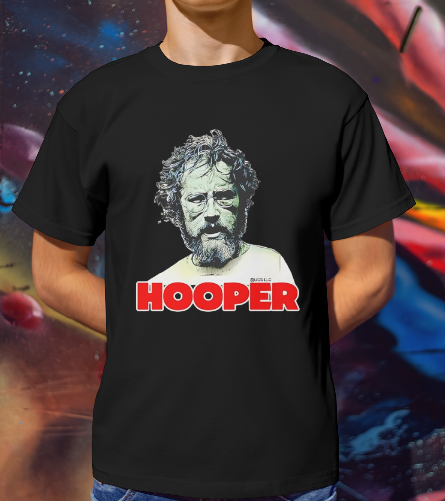 Jaws Movie Hooper 80s Horror Iconic Character T-Shirt