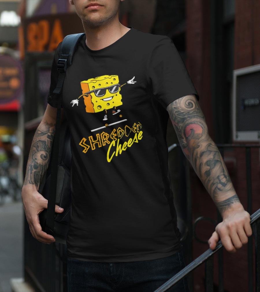 Shredded Cheese Skating Sunglasses Skateboard 2.0 T-Shirt