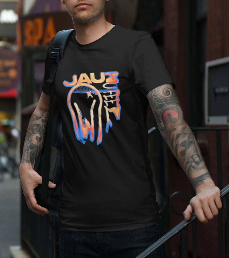 Jauz U Feel Electric Neon Drip T-Shirt
