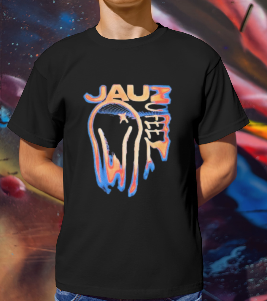 Jauz U Feel Electric Neon Drip T-Shirt