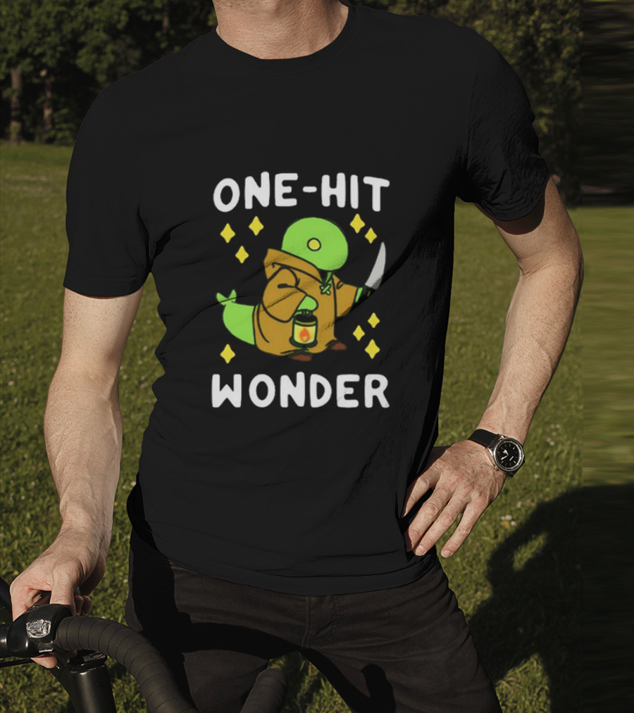 One-Hit Wonder Tonberry Knife Lantern Stars T-Shirt