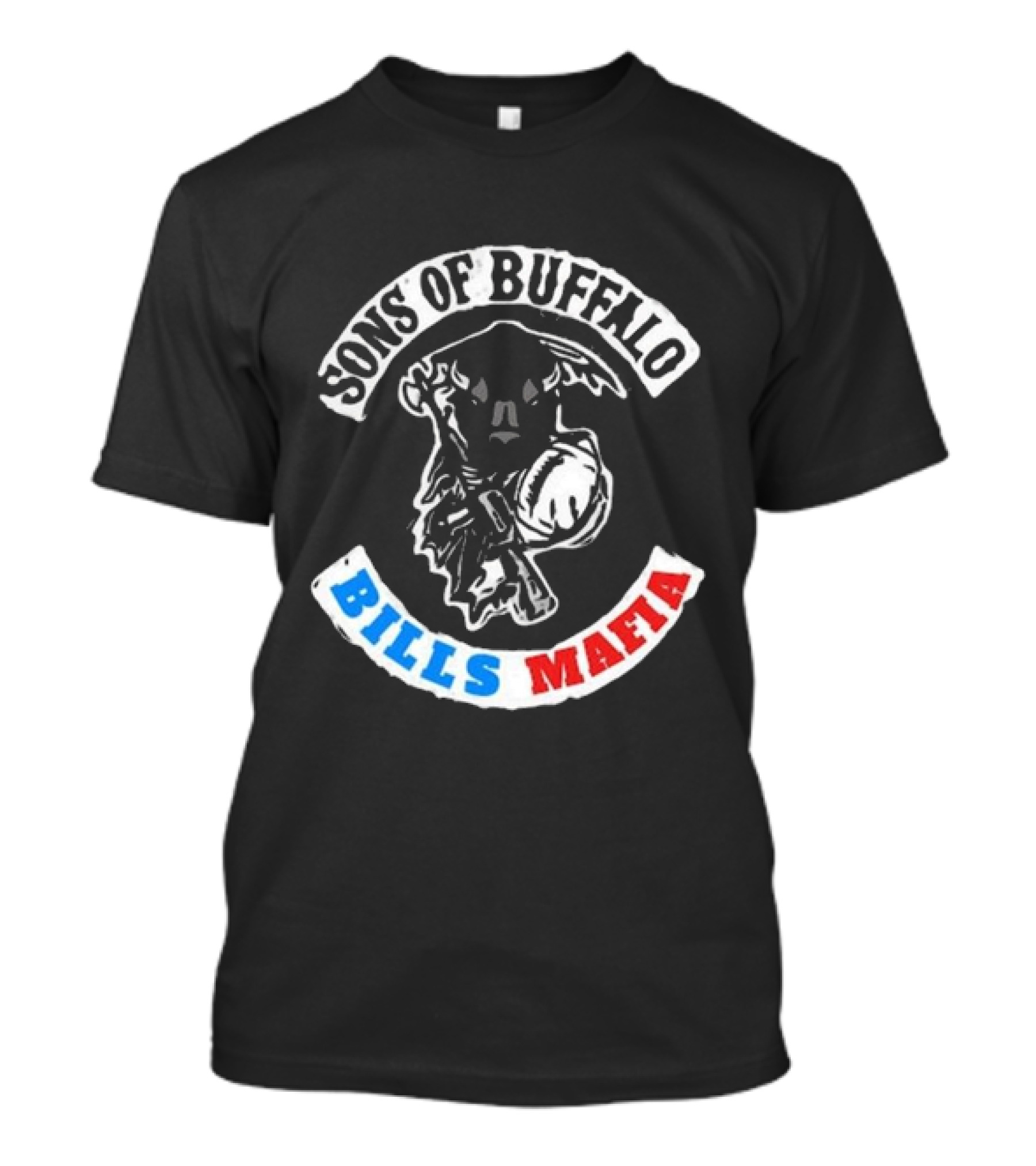 Sons Of Buffalo Bills Mafia Football Fan Crew T-Shirt