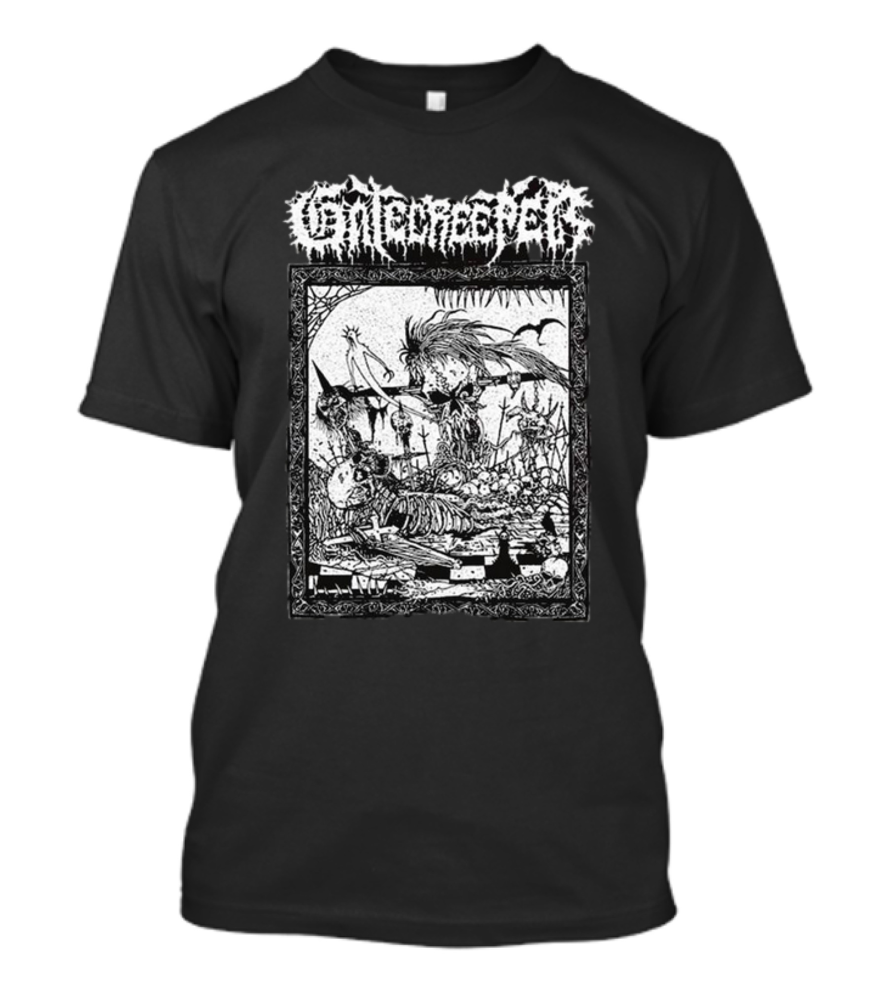 Gatecreeper Death Metal Art PAWN T-Shirt