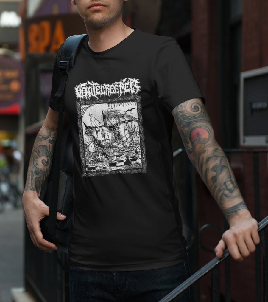 Gatecreeper Death Metal Art PAWN T-Shirt