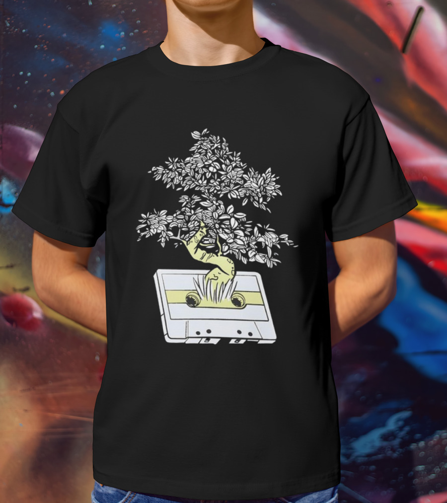 We Are Oaklandish Seiji Oda Cassette Bonsai Tree T-Shirt