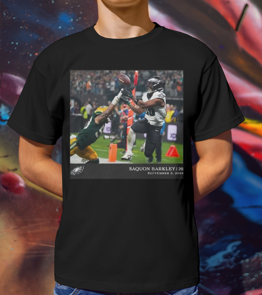 Saquon Barkley Philadelphia Eagles NFL September 6 T-Shirt