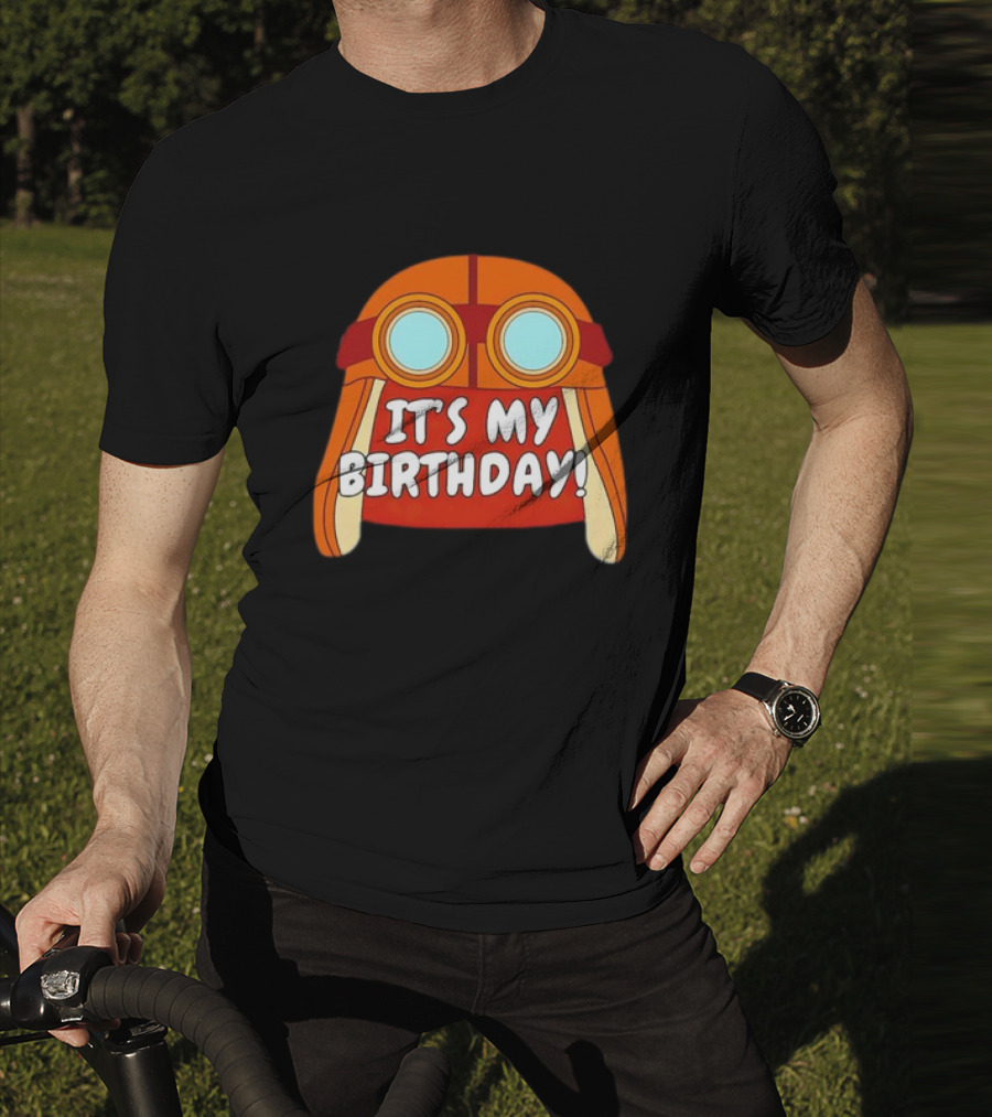 Danny Go It's My Birthday Pilot Goggles T-Shirt