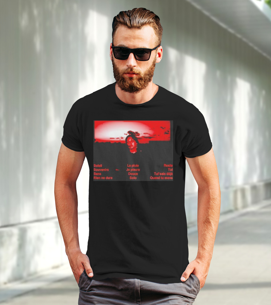 Manches Longues Solo Retro Soleil Souvenire Rien Ne Dure La Pluie Je Pleure Quand Tu Mens T-Shirt