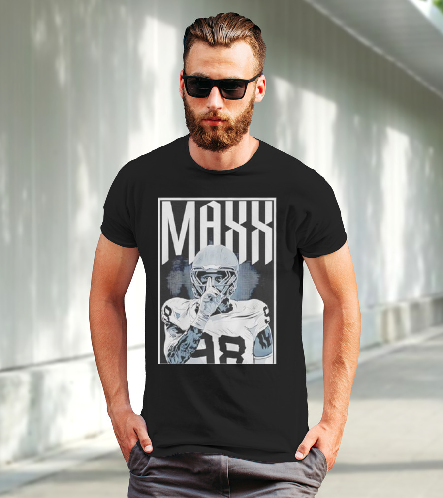 Maxx Crosby Shhh 98 Football Player Las Vegas Raiders T-Shirt