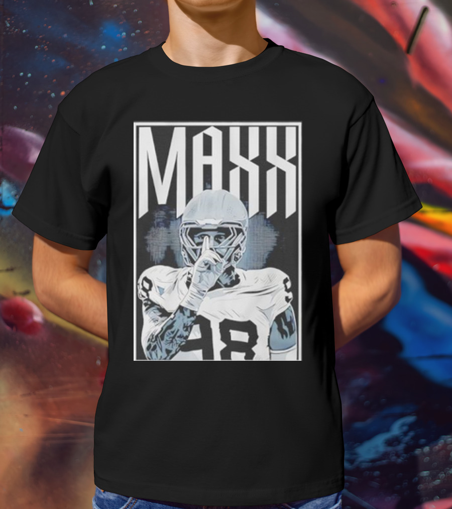 Maxx Crosby Shhh 98 Football Player Las Vegas Raiders T-Shirt