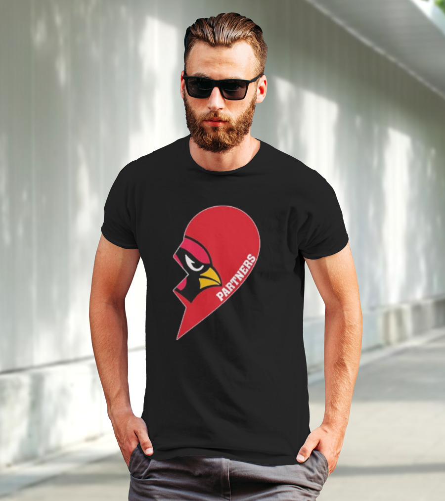 Cardinals Partners Broken Heart T-Shirt