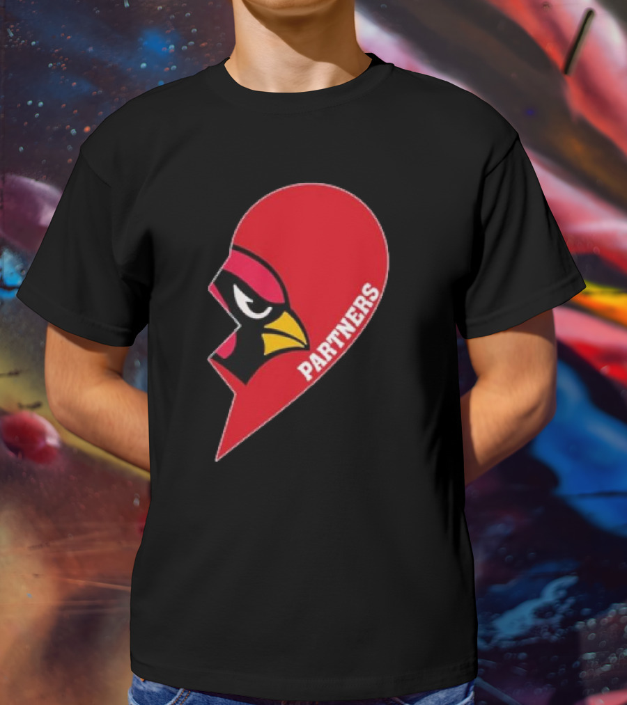 Cardinals Partners Broken Heart T-Shirt
