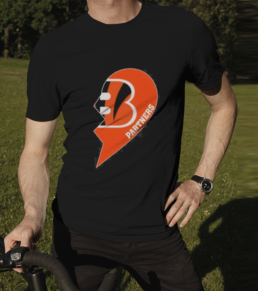 Cincinnati Bengals Partners Heart B T-Shirt