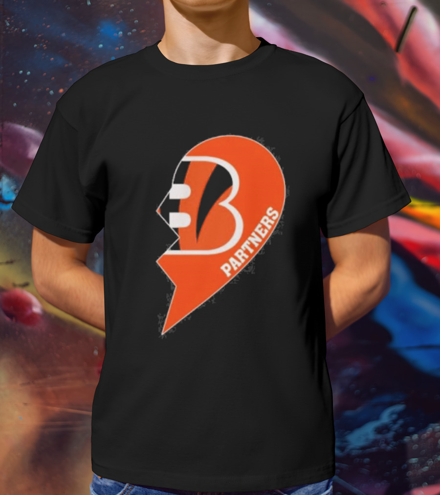 Cincinnati Bengals Partners Heart B T-Shirt