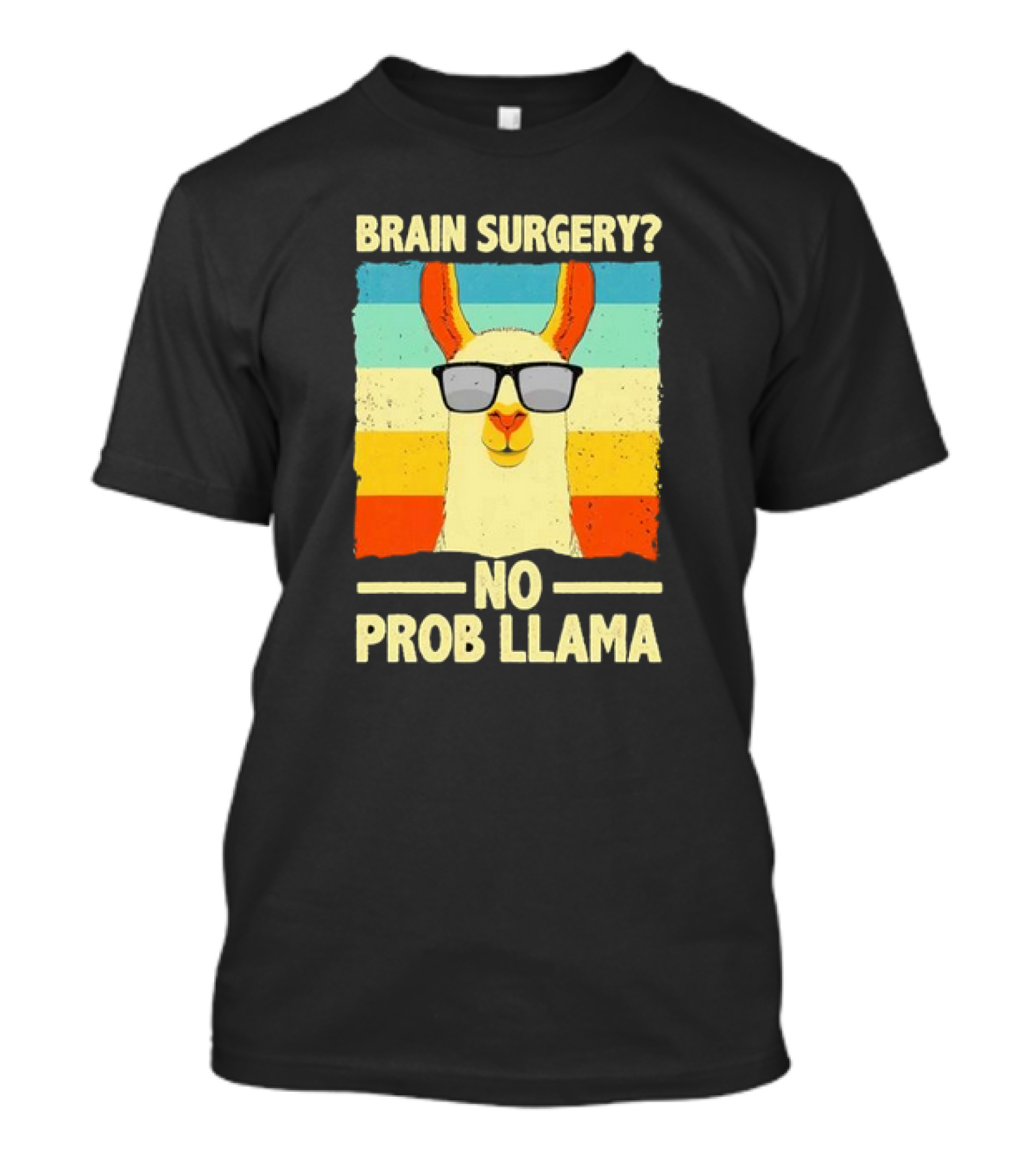 Brain Surgery No Prob Llama T-Shirt