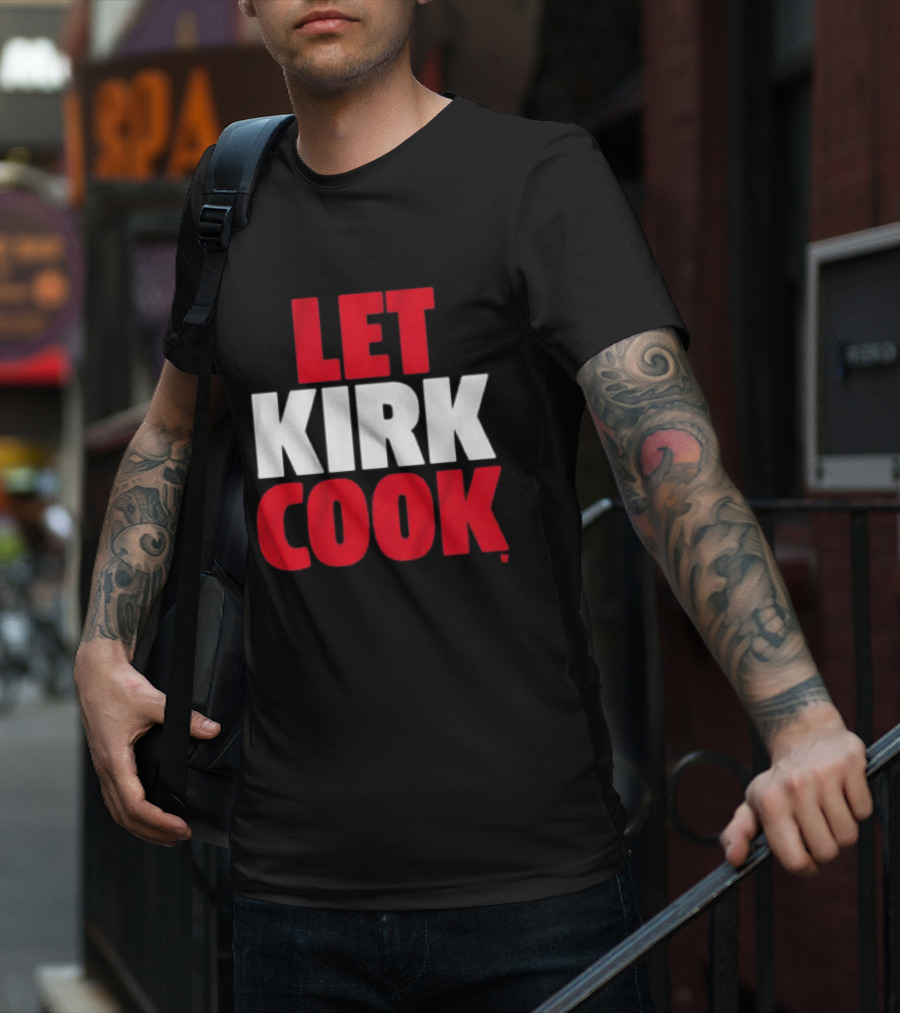 Kirk Cousins Let Kirk Cook Football T-Shirt