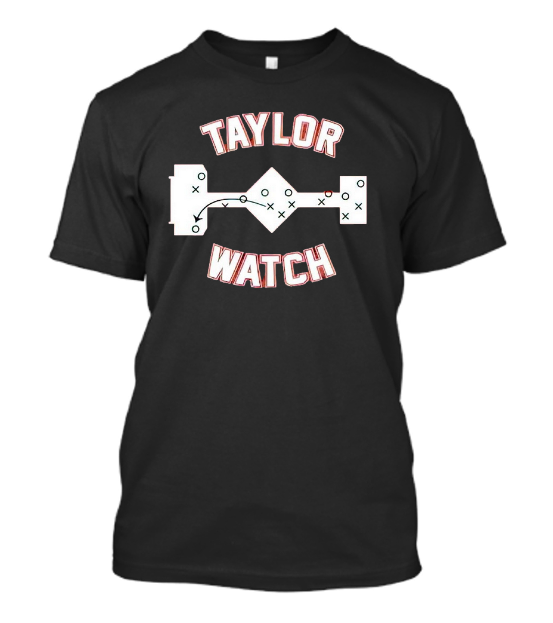 Taylor Playbook Watch Strategy Diagram T-Shirt