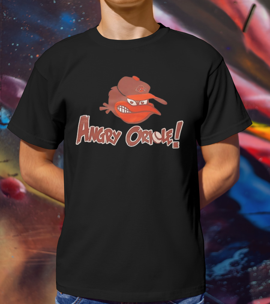 Angry Oriole Baltimore Orioles Angry Oriole T-Shirt
