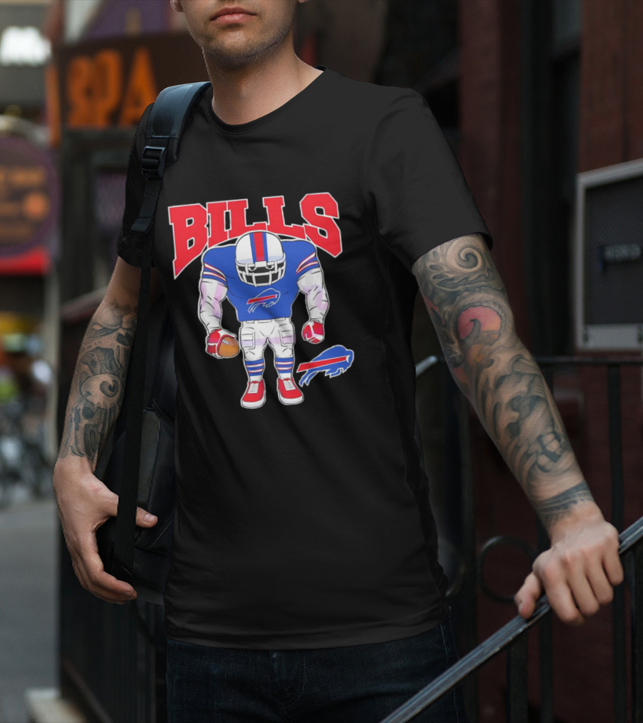 Buffalo Bills Brute Squad Football Team T-Shirt