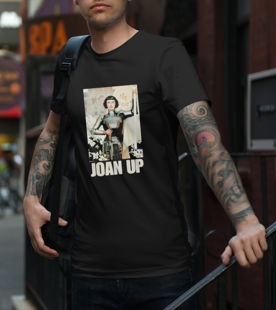 Joan Up Retro Medieval Warrior Saint T-Shirt
