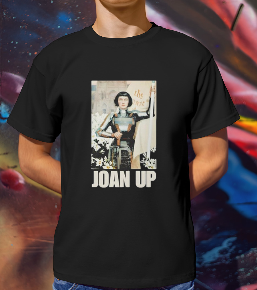 Joan Up Retro Medieval Warrior Saint T-Shirt
