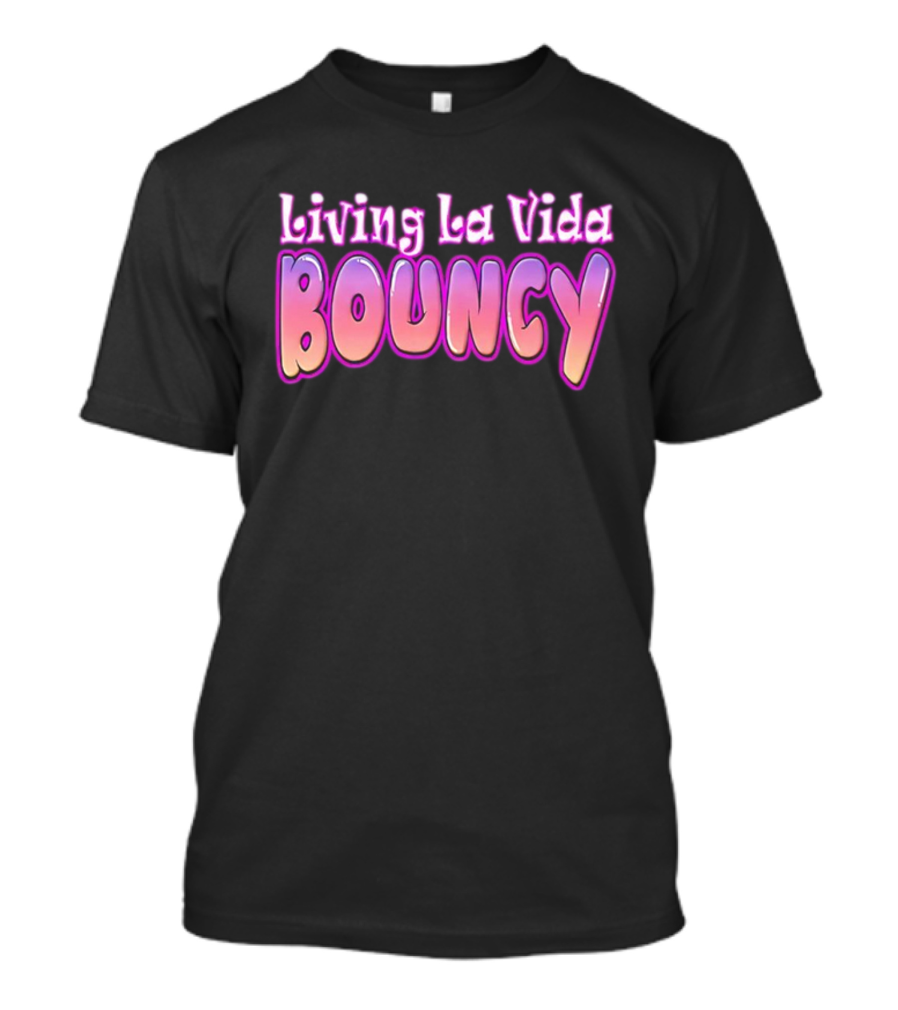 Living La Vida Bouncy Vibrant Pink T-Shirt