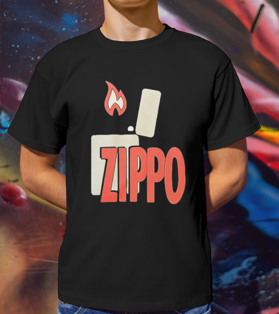 Zippo Lighter Flame T-Shirt