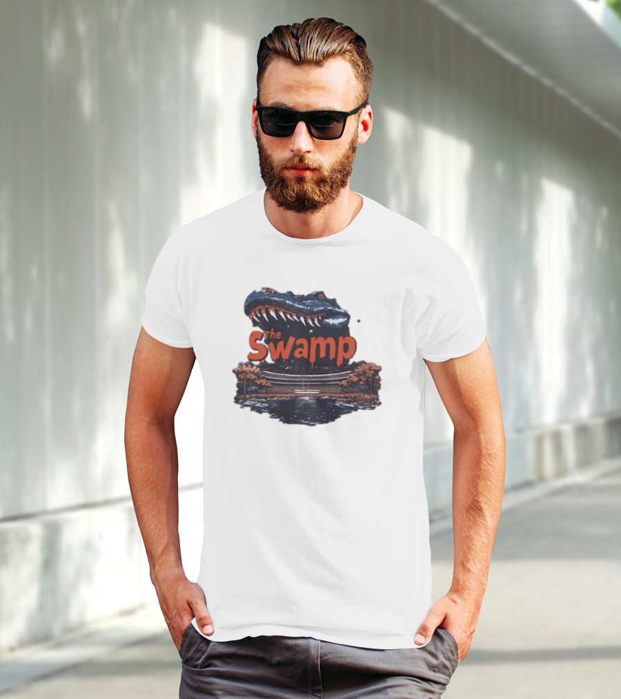 Florida Gators The Swamp Vintage Stadium Alligator T-Shirt