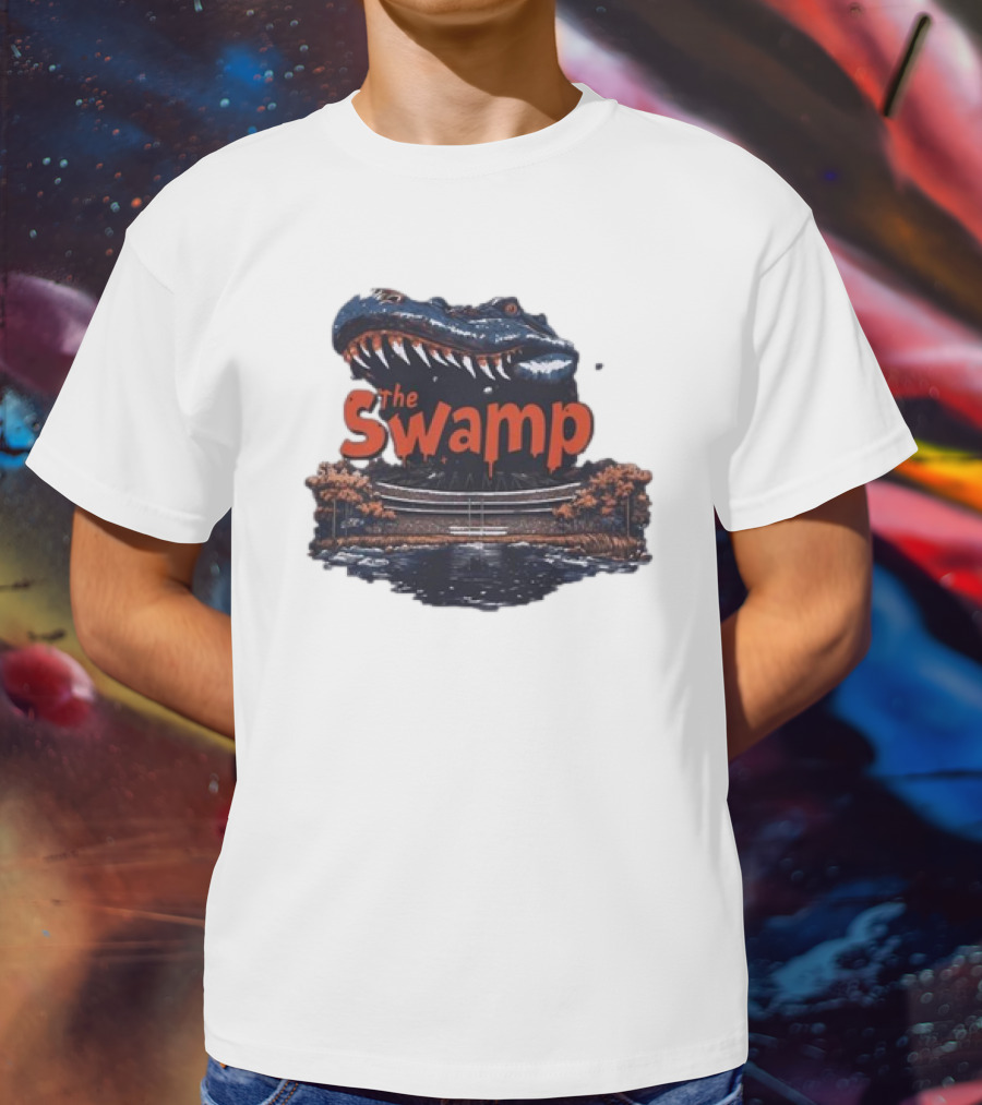Florida Gators The Swamp Vintage Stadium Alligator T-Shirt