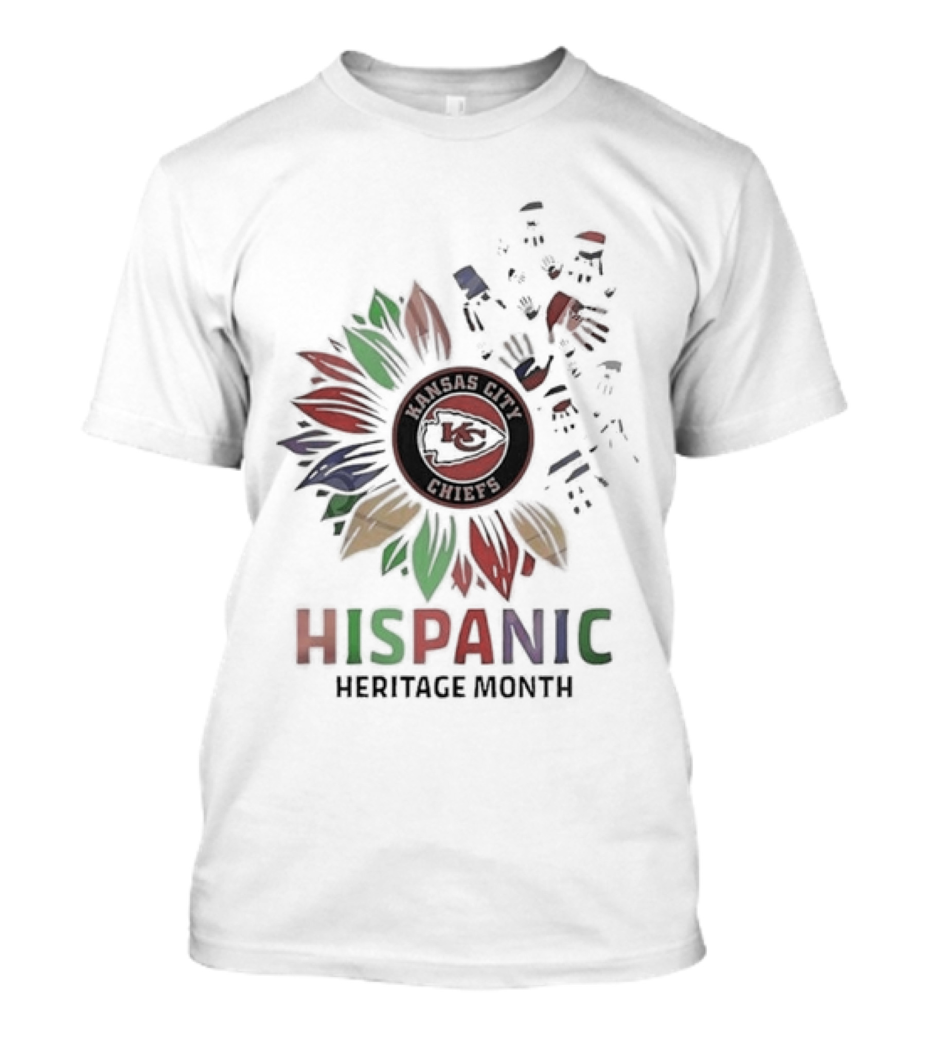 Kansas City Chiefs Hispanic Heritage Month T-Shirt