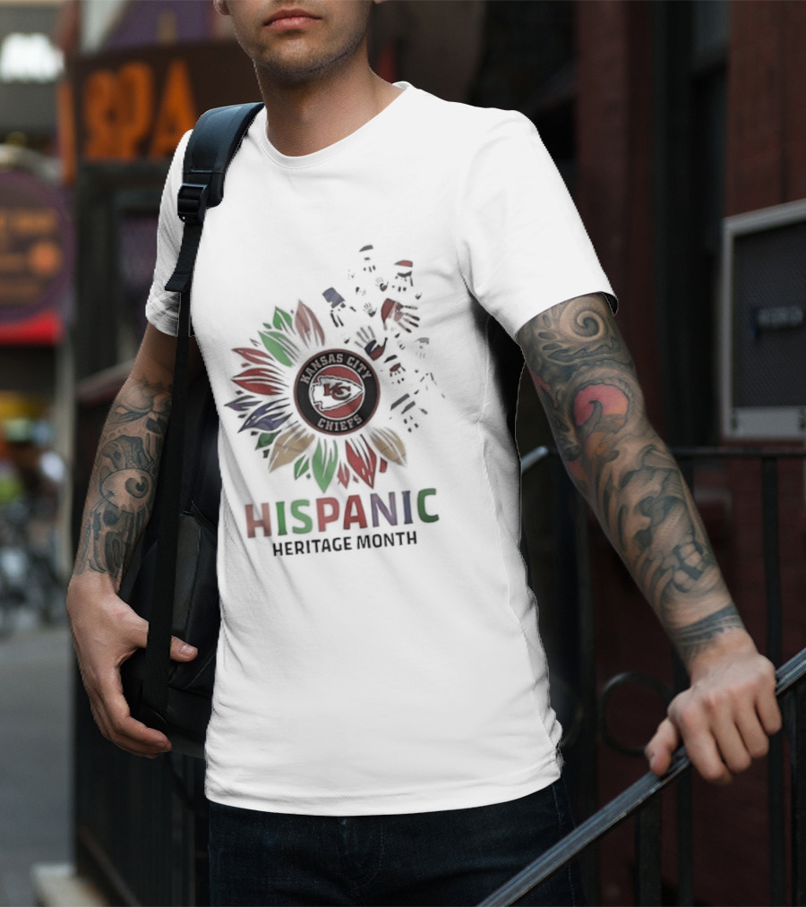 Kansas City Chiefs Hispanic Heritage Month T-Shirt