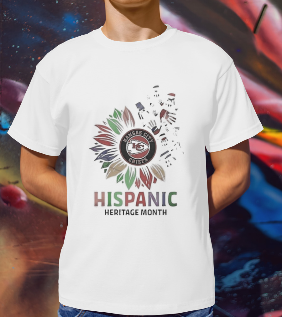Kansas City Chiefs Hispanic Heritage Month T-Shirt